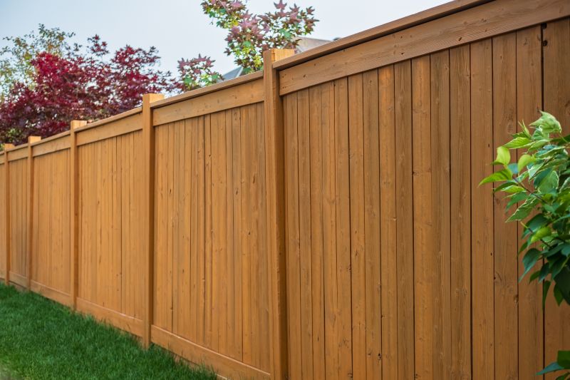 Wooden Fence Installation
